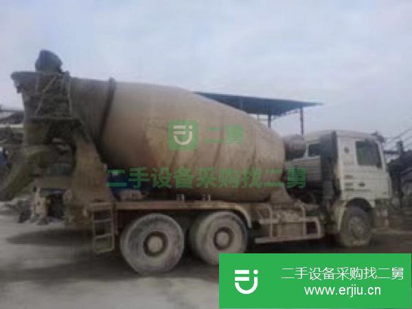 湖南出售二手陜汽德龍10方攪拌車