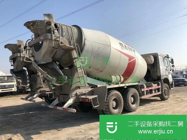 河南出售二手豪沃國五14方攪拌車