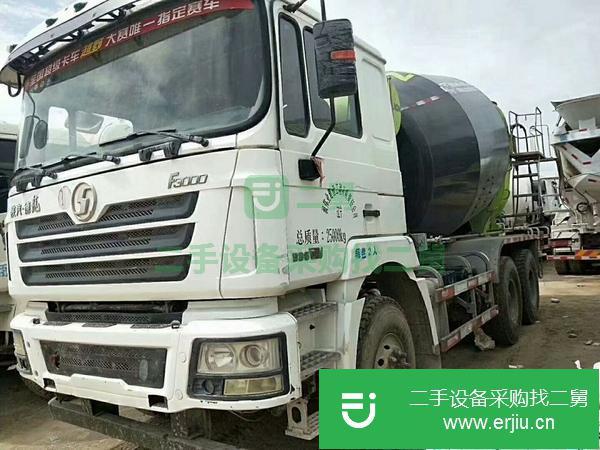 陜西出售二手德龍攪拌車