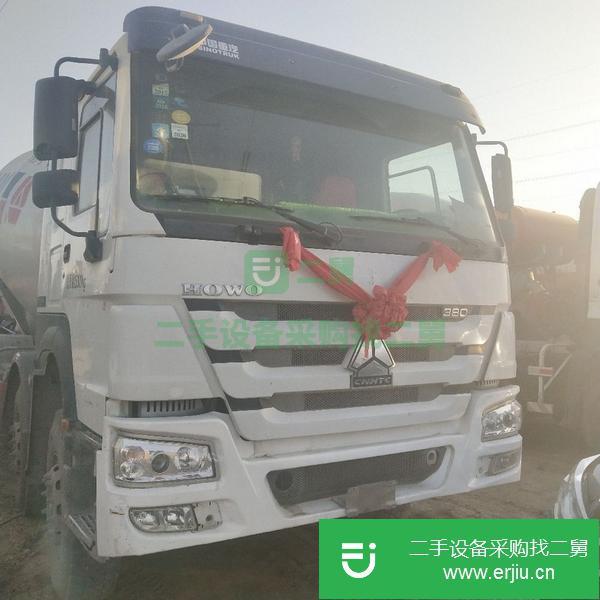 山東出售二手豪沃20方攪拌罐車