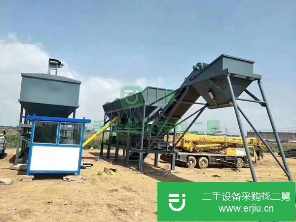 山東出售二手移動型穩定土拌合站
