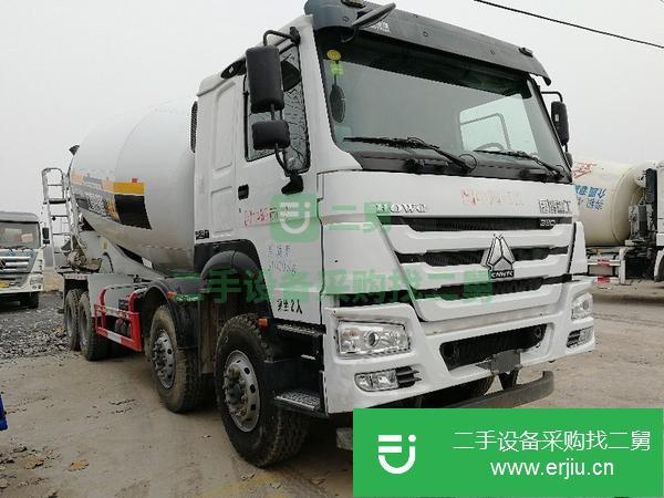 四川出售二手豪沃國四混凝土攪拌車
