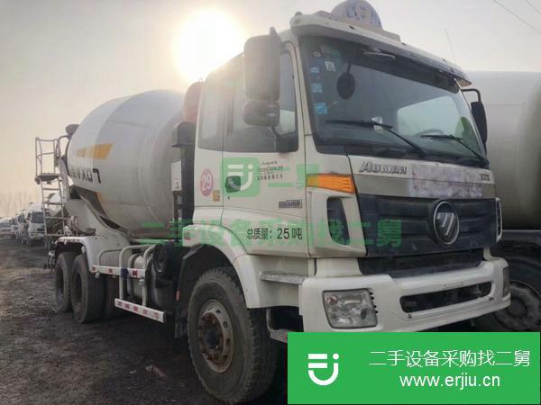 青海出售二手歐曼攪拌車,手續齊全。包過戶提檔