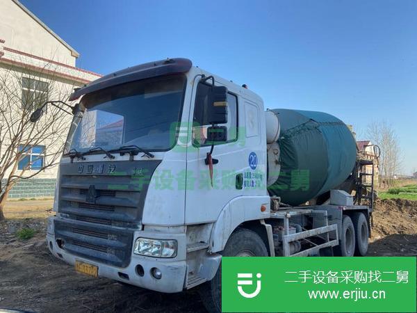 江蘇出售二手重汽豪運攪拌車
