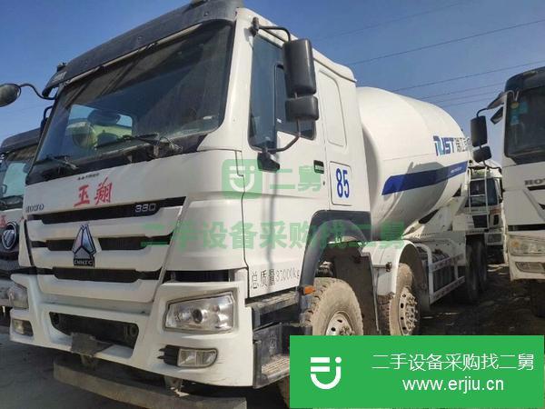 河北出售二手豪沃國五大20方攪拌車