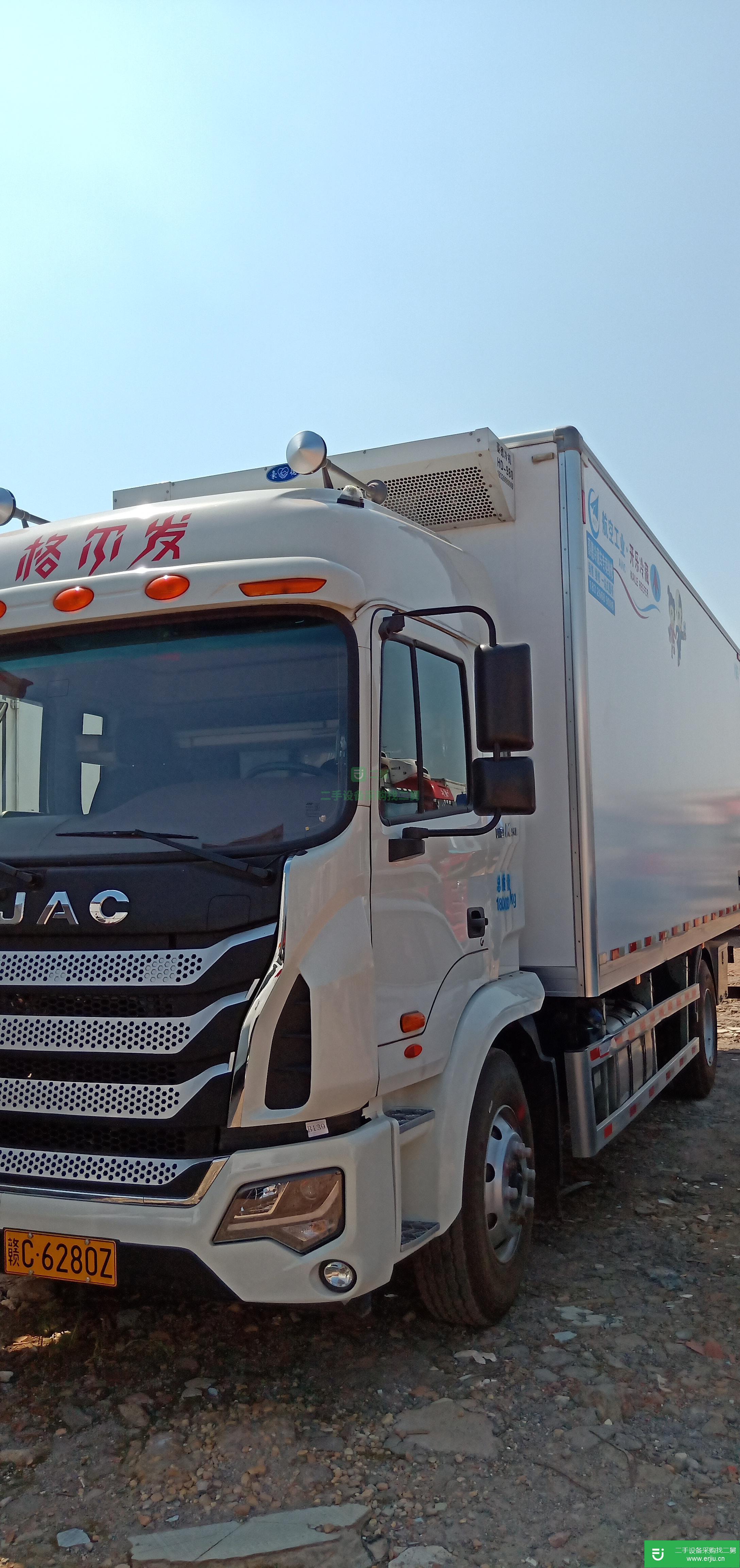 江西出售二手江淮格爾發(fā)冷藏車