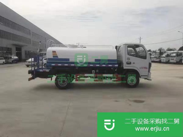 湖北出售二手國六東風福瑞卡5噸工地灑水車
