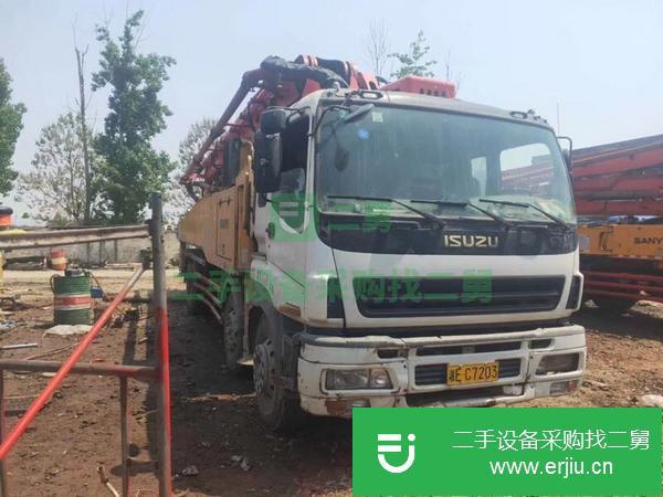 安徽出售二手52米泵車