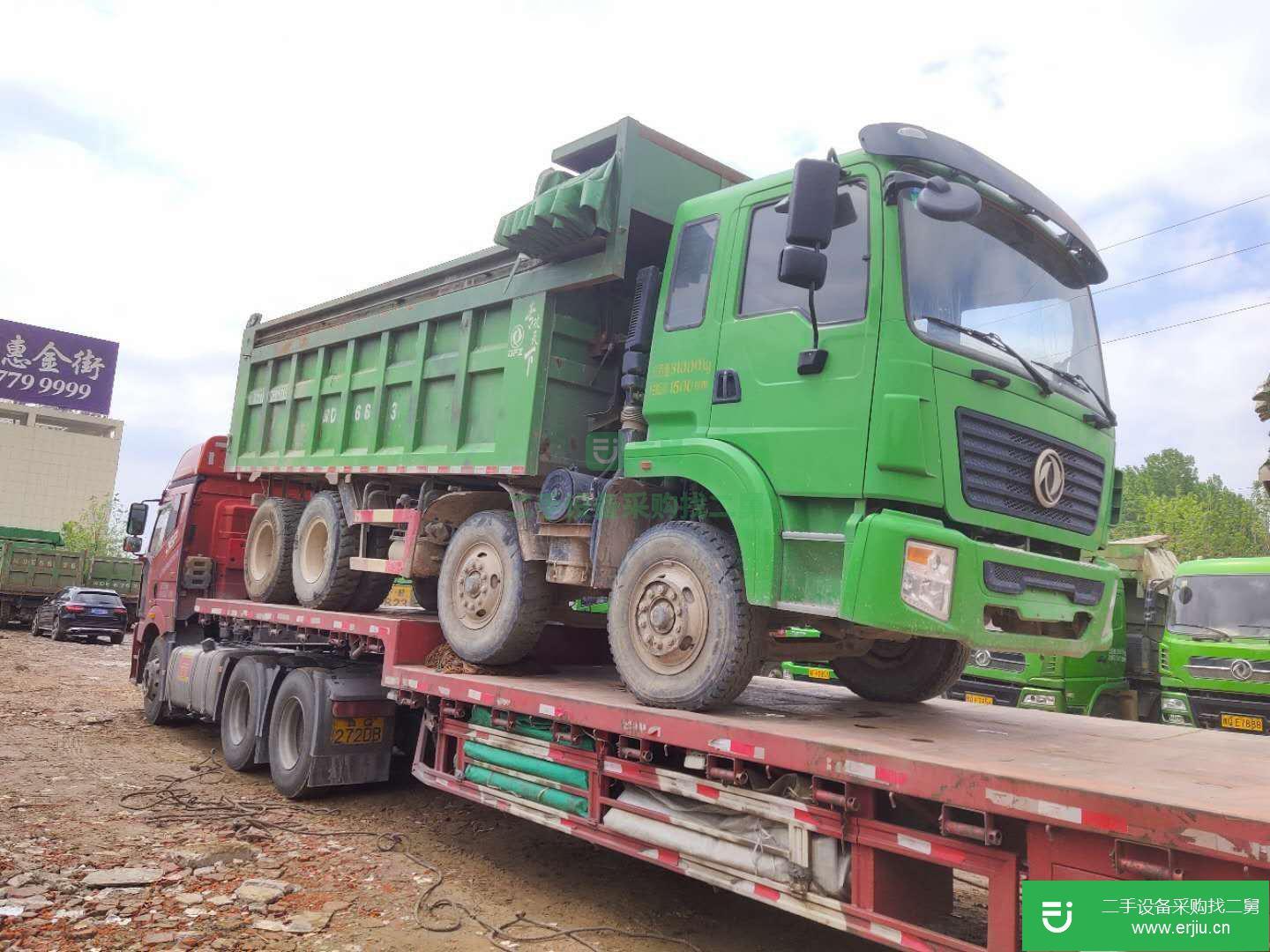 江蘇出售二手東風新疆自卸車