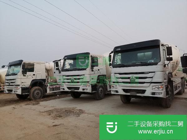 山東出售二手德龍混凝土攪拌罐車