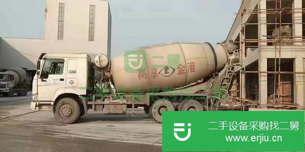 江蘇出售二手國(guó)三豪沃混凝土攪拌車