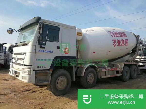 江蘇出售二手豪沃國(guó)五大20方攪拌車