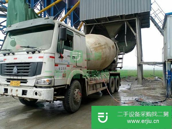 陜西出售二手12方豪沃攪拌車