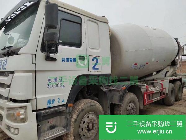 山東出售二手豪沃22方攪拌車