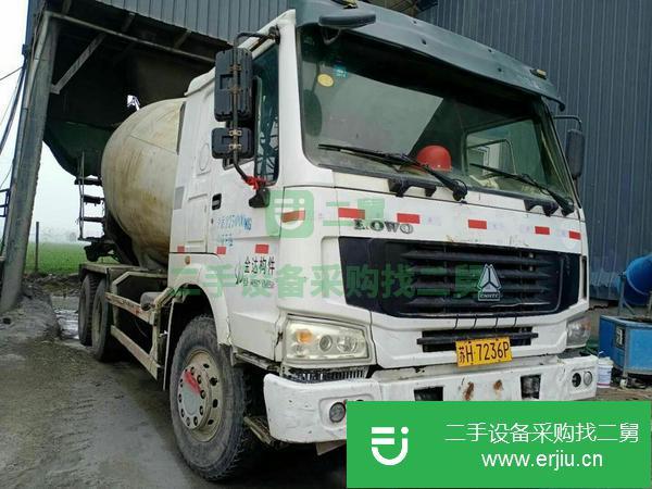 陜西出售二手12方豪沃攪拌車