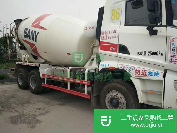 西藏出售二手國五三一大12方攪拌車
