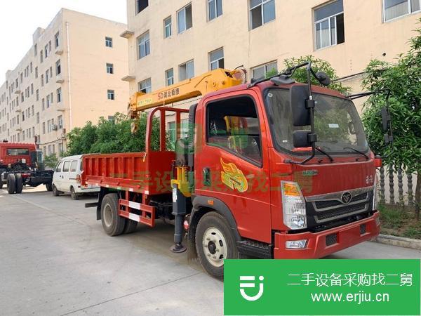 海南出售二手豪曼5噸隨車吊