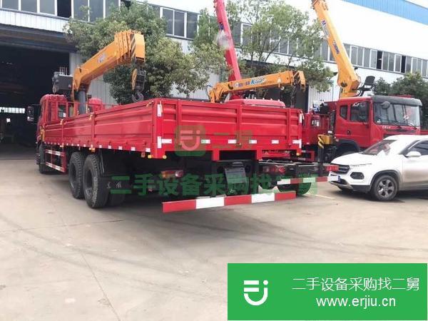 河北出售二手東風12噸隨車吊