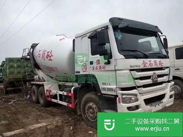 四川出售二手豪沃混泥土攪拌車