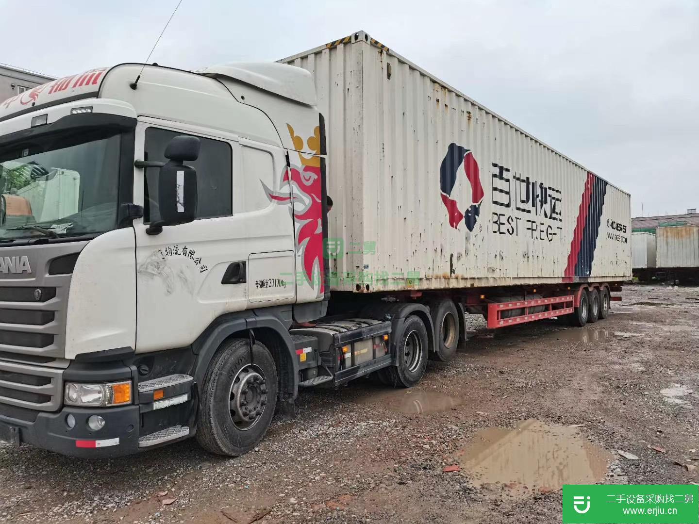 江西出售二手斯堪尼亞箱式貨車