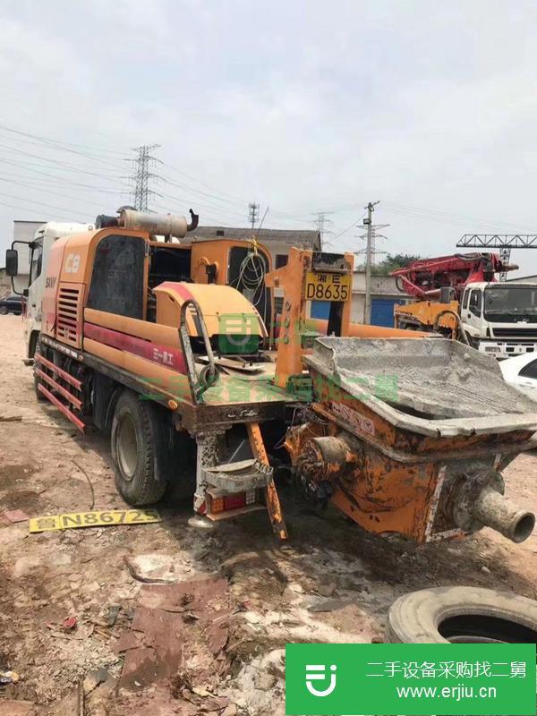 山西出售二手三一10020國四排放車載泵