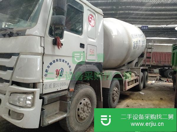 安徽出售二手重汽攪拌車