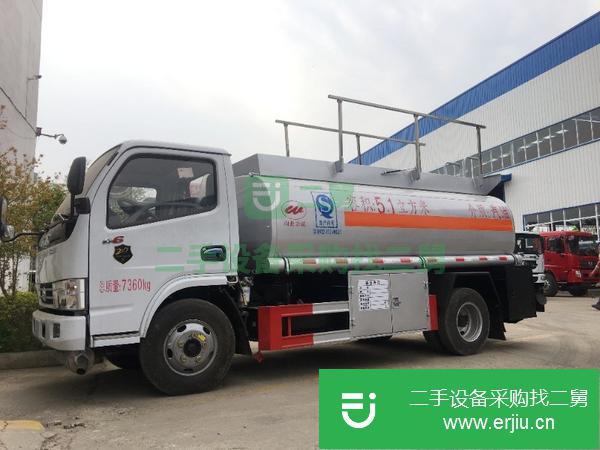 江蘇出售二手油罐車，玉柴115馬力,軸距3308,7.00鋼絲胎,中控鎖,ABS,電動玻璃