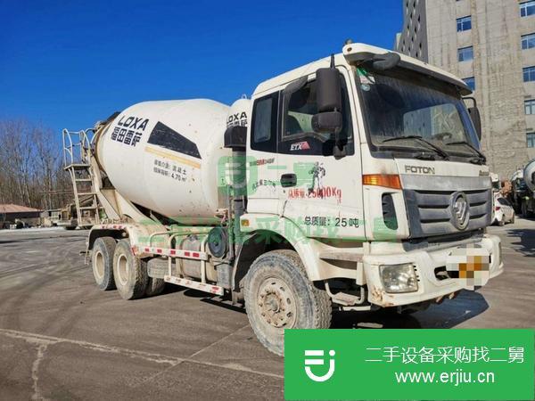 浙江出售二手大12方福田歐曼攪拌車