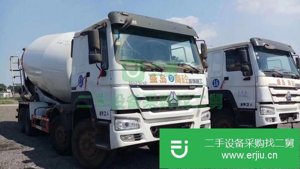 天津出售二手重汽豪沃攪拌車