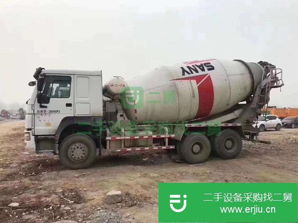 河南出售二手豪沃攪拌車，可分期