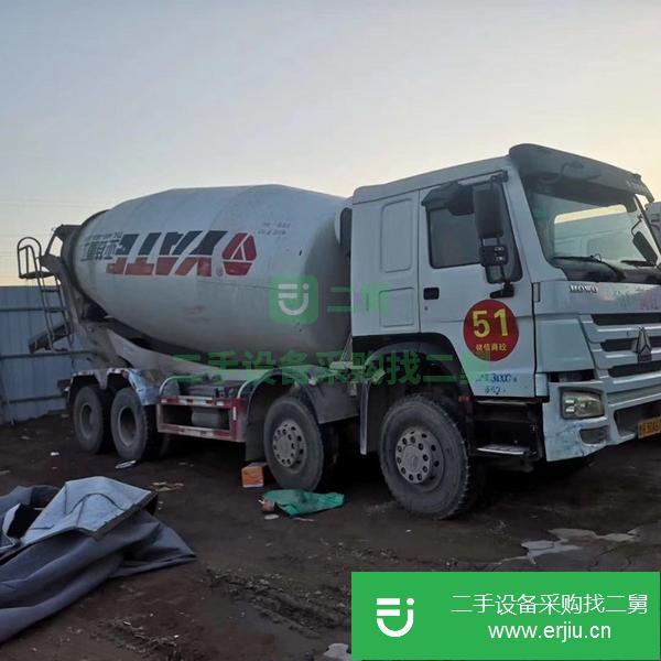 山東出售二手豪沃亞特20方國四攪拌車