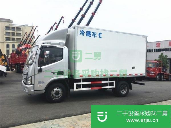 湖南出售二手4.2米福田歐馬可冷藏車