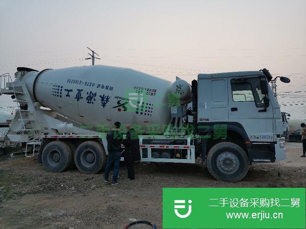 陜西出售二手德龍混凝土攪拌車