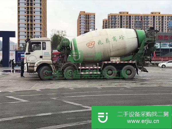 江蘇出售二手輕量化陜汽德龍攪拌車