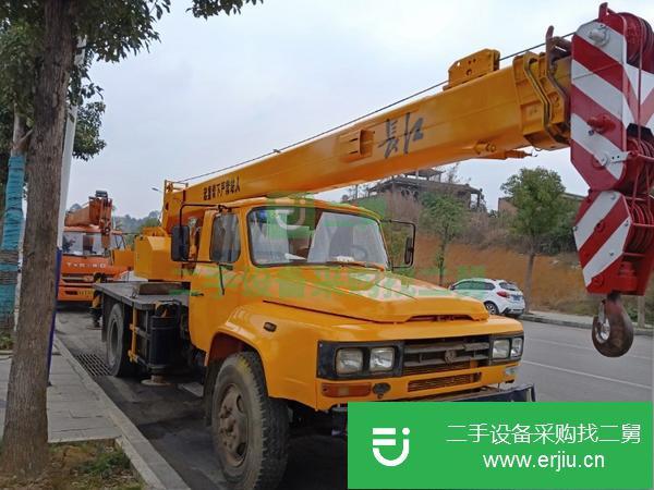 貴州出售二手長江十噸汽車吊