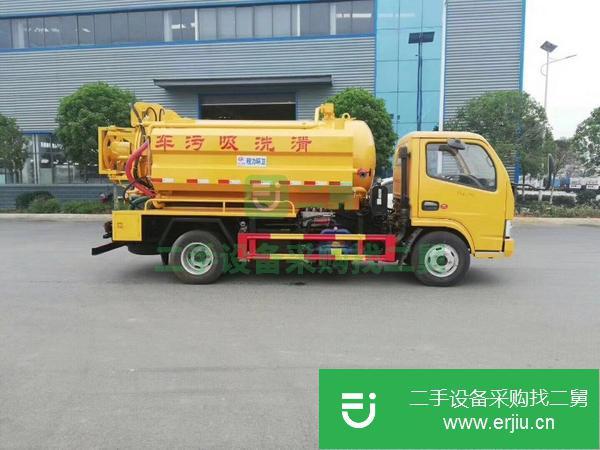 湖北出售二手東風多利卡吸污車