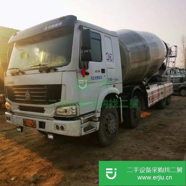 青海出售二手豪沃20方攪拌車