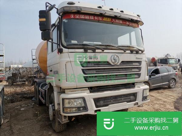 湖南出售二手德龍攪拌車，國五排放手續齊全