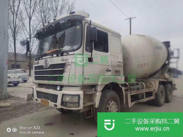 甘肅出售二手豪沃攪拌罐車