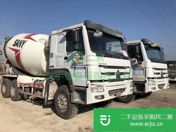 河南出售二手豪沃國五14方攪拌車