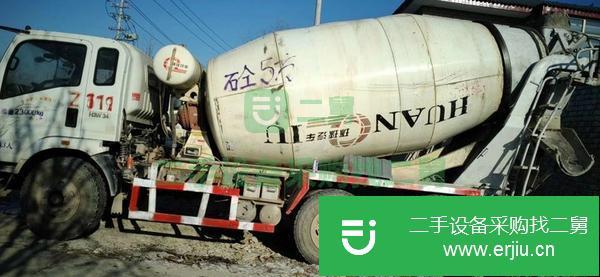 天津出售二手國五10方雙橋攪拌車