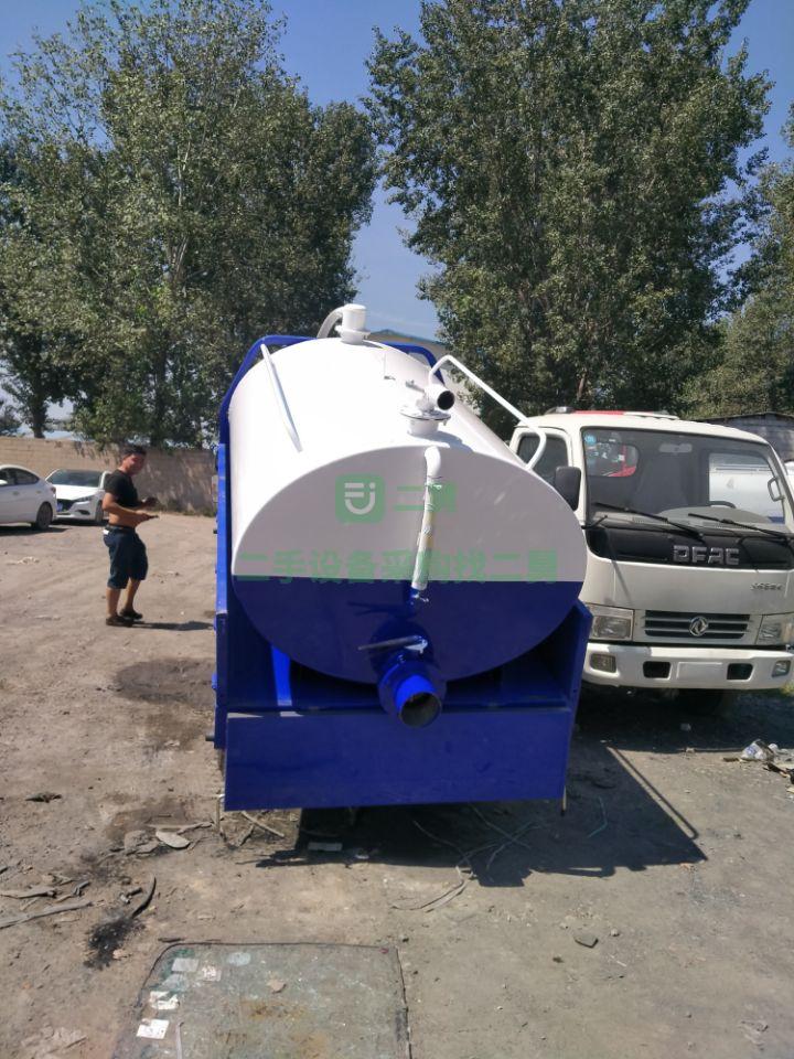 山西出售二手的農用三輪工程類加重型吸糞車