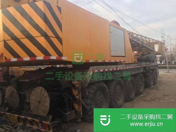 河南出售二手長江130噸五節臂汽車吊