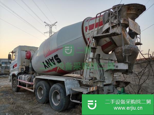 甘肅出售二手三一C8混凝土攪拌車