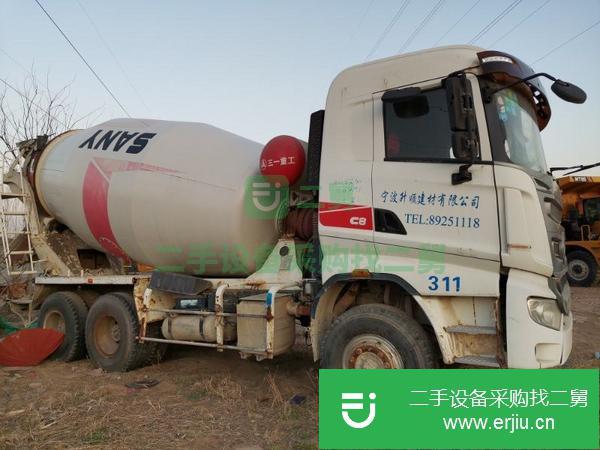 甘肅出售二手三一混凝土攪拌車