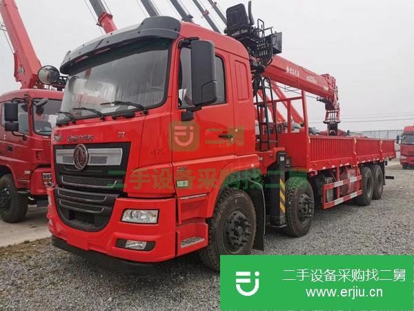 湖北出售二手14噸隨車吊
