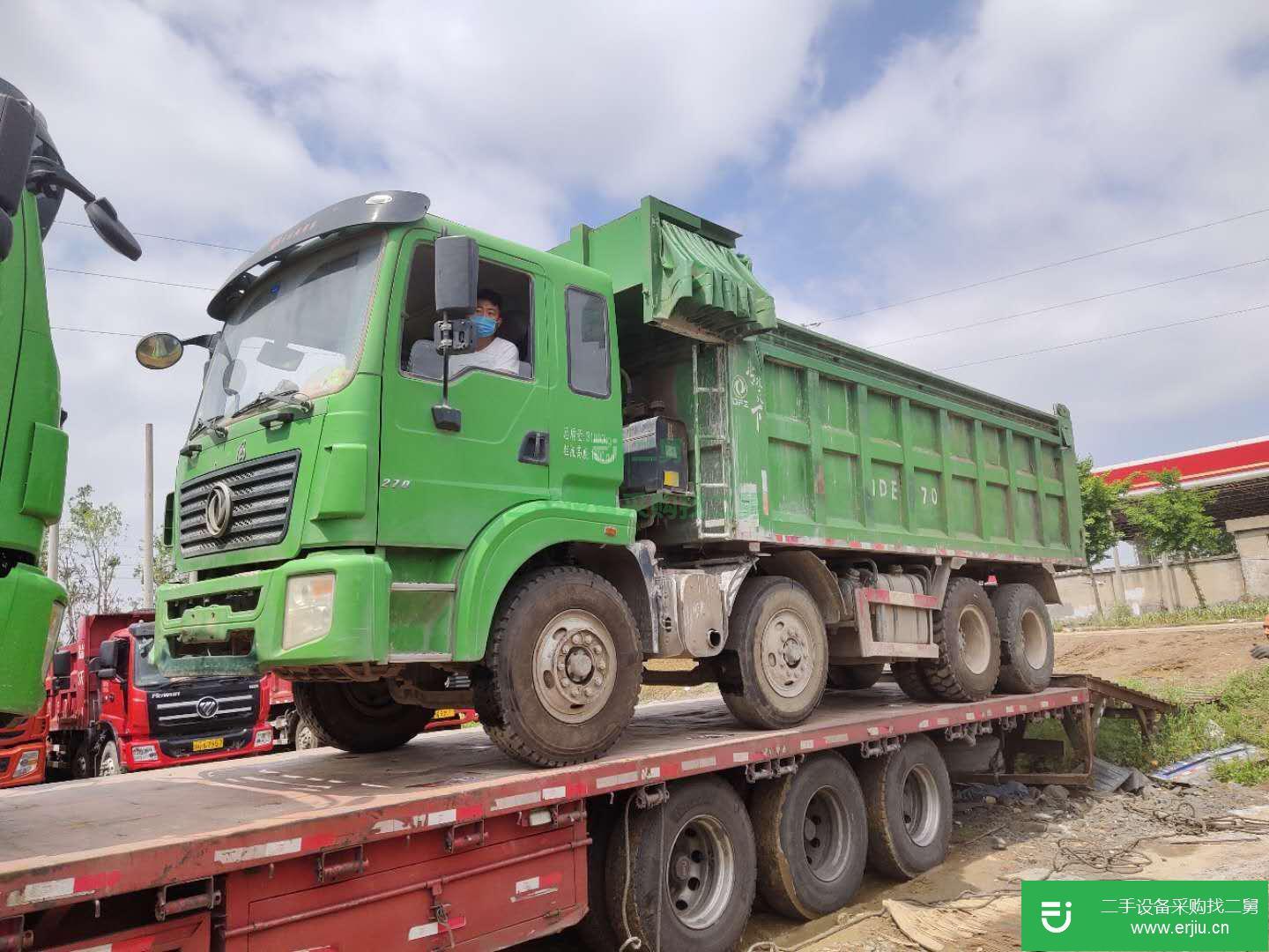 江蘇出售二手東風新疆自卸車