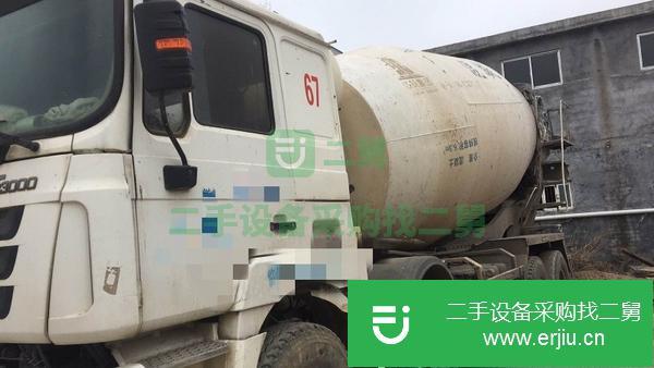 江蘇出售二手國(guó)三豪沃混凝土攪拌車