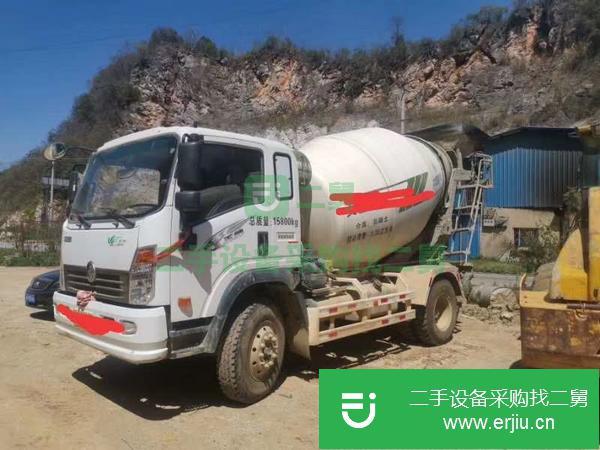 河北出售二手重汽王牌攪拌車