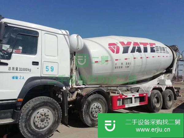 浙江出售二手豪沃20方攪拌車